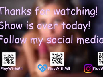 couple cam all day playwithmil image #7334297
