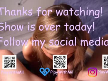 couple cam all day playwithmil image #7515143