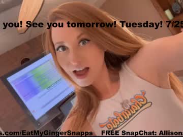 girl cam all day eatmygingersnapps image #4890160