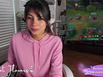 girl cam all day violetttflowers image #6802084