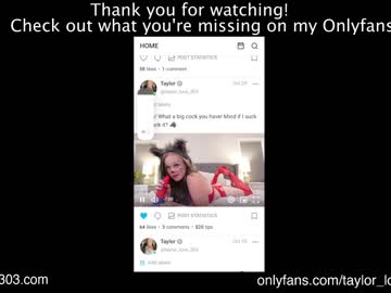 girl cam all day taylor_love_303 image #2506183